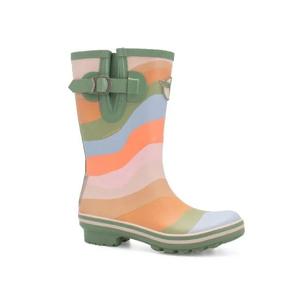 feeling-wellies-short-green-krotkie-kalosze-rouchette-feeling-zielony