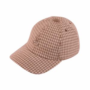 20fcv003-czapka-z-zakrzywionym-daszkiem-beton-cire-houndstooth-bezowy