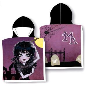8435631344766-recznik-dla-dziewczynki-20th-century-fox-gothic-girl-fioletowy-czarny-55x100-cm
