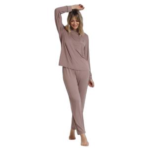 62643-0-000172-pizama-damska-z-dlugim-rekawem-admas-classic-soft-sleep-mokka