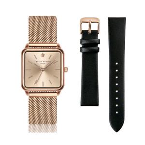 sac6-1-damski-zegarek-i-pasek-do-zegarka-amelia-parker-gold-plaza-rozowe-zloto-28-mm