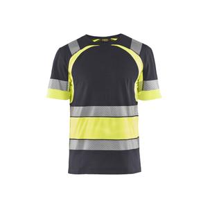 342110309633-3421-koszulka-o-wysokiej-widocznosci-blaklader-sredni-szary-zolty-fluorescencyjny