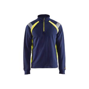 343211588933-3432-szczegoly-bluzy-z-dekoltem-w-serek-blaklader-navy-neon-yellow