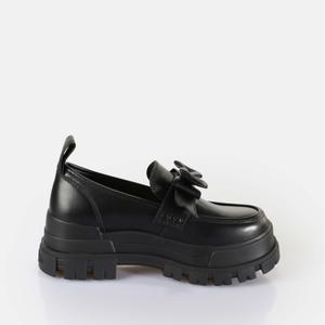 1622304-baleriny-damskie-buffalo-aspha-loafer-bow-vegan-box-czarny