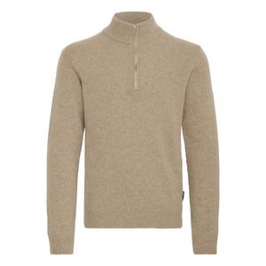 20505249-171312-sweter-welniany-z-jagniecej-welny-z-polzamkiem-casual-friday-karl-norka-srebrna