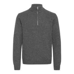 20505249-50817-sweter-welniany-z-jagniecej-welny-z-polzamkiem-casual-friday-karl-mieszanka-cyny