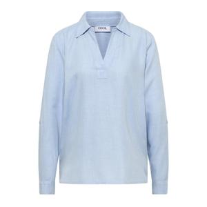 346038-17301-bluzka-damska-z-dlugim-rekawem-cecil-melange-light-sky-blue-melange