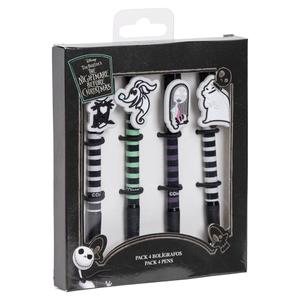 8445484340648-pioro-cerda-disney-nightmare-before-christmas-blister-x4-white-no-ir-13-5x19x2-cm