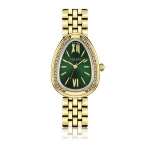 cma9-b094g-zegarek-damski-clare-moss-vintage-link-zloty-zielony-sunray-27x36-mm