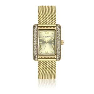 cmc5-b038g-zegarek-damski-clare-moss-gold-mesh-gold-gold-sunray-38x29-mm