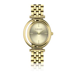 cmc6-b094g-zegarek-damski-clare-moss-clare-link-gold-gold-sunray-34-mm