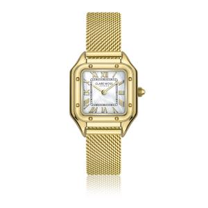 cmc9-b034g-zegarek-damski-clare-moss-charlotte-mesh-zloto-28x36-mm