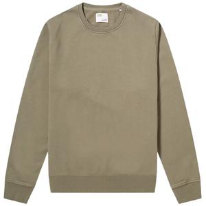 cs1005-dustyolive-bluza-z-okraglym-dekoltem-colorful-standard-classic-organic-dusty-olive-pylista-oliwka