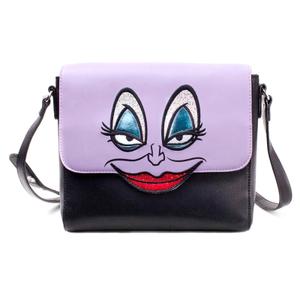 8718526102253-dziewczeca-torba-na-ramie-difuzed-little-mermaid-ursula-fioletowy-czarny-23-5x6x19-5-cm
