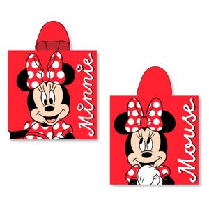 8435631340409-dziewczece-poncho-z-mikrofibry-disney-minnie-czerwony-50x100-cm
