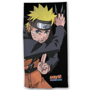 8436580111034-bawelniany-recznik-plazowy-educa-borras-naruto-shippuden-czarny-zolty-140x70-cm