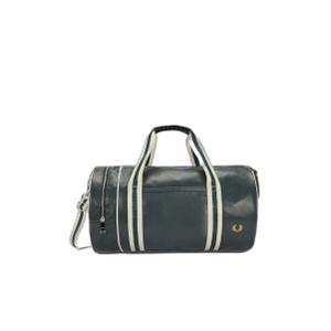 fpl7255-t11-torba-podrozna-fred-perry-classic-barrel-vert-nuit-ecru-tu