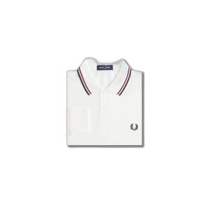 fpm3636-t60-polo-z-dlugim-rekawem-z-podwojnym-lamowaniem-fred-perry-blanc-neige-rouge-brule-bleu-marine
