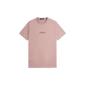 fpm4580-s52-koszulka-fred-perry-emboidered-ciemny-roz