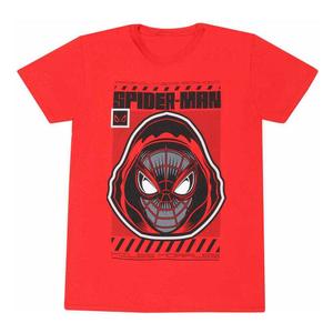 smm05554tsc-koszulka-heroes-inc-marvel-spider-man-miles-morales-video-game-hooded-spider-czerwony