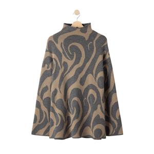 a52407-968-damski-sweter-z-golfem-holebrook-sally-dark-grey-mel-khaki