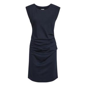 501002-52737-damska-sukienka-z-okraglym-dekoltem-kaffe-india-midnight-marine