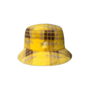 k4370-yp708-czapka-z-sztucznego-futra-kangol-yellow-plaid