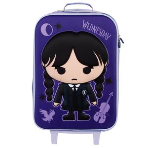 8445118067897-dziewczeca-torba-na-kolkach-karactermania-wednesday-chibi-3d-fioletowy-33x46x17-cm