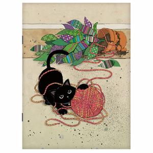 cara534h10-notatnik-a5-kitten-kiub-bug-art-48-p-bezowy-zielony-czarny-multikolor-15x21x0-5-cm