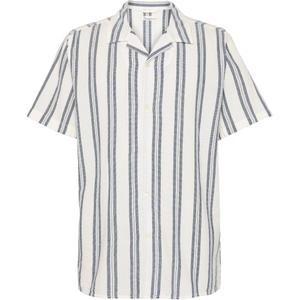 1090135-8021-koszula-w-paski-z-bawelny-knowledgecotton-apparel-box-niebieski-pasek