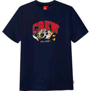 tee-tunes-univerity-navy-koszulka-tealer-x-looney-tunes-university-granatowy