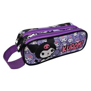 8436615538621-trousse-a-crayons-double-pencil-enfant-manenti-hello-kitty-kuromi-violet-21x8x6-cm