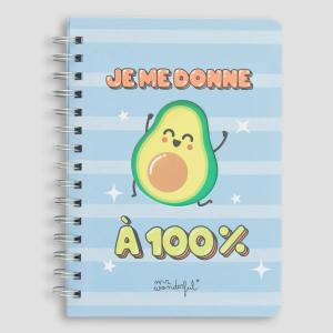 woa2312537frz0-notatnik-prawnika-daje-z-siebie-100-procent-mr-wonderful-niebieski-15x1-2x21-cm