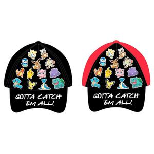 8435631307747-czapka-bejsbolowka-dla-dzieci-nintendo-pokemon-x2-czarny-czerwony-53-55-cm