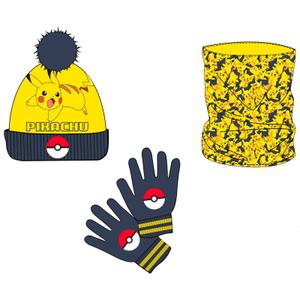 8436580114479-szalik-czapka-i-rekawiczki-nintendo-pokemon-pikachu-zolty-czarny-tu