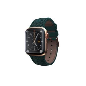 sl14122-pasek-do-zegarka-njord-apple-watch-czarny-zloty-zielony-44-45-mm