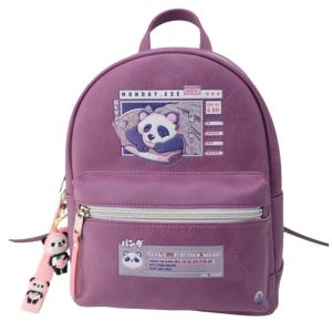 618aut020-plecak-nomadict-nomadict-gaming-bag-ilustrata-panda-fioletowy-22x12x28-cm