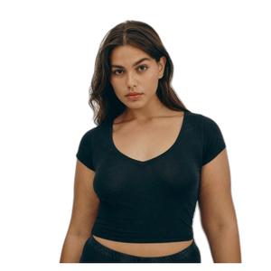 ob410002-black-damska-koszulka-v-neck-organic-basics-core-baby-czarny