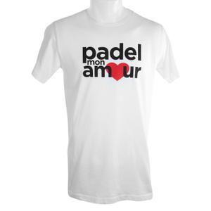 t-shirt-coton-blanc-koszulka-padel-mon-amour-bialy