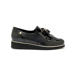 2009585-0026-damskie-derby-z-fredzlami-na-podeszwie-air-sole-pediconfort-czarny
