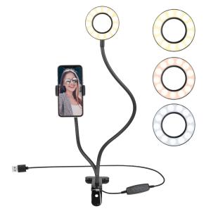 dac-155-statyw-na-selfie-z-lampa-platyne-czarny-tu
