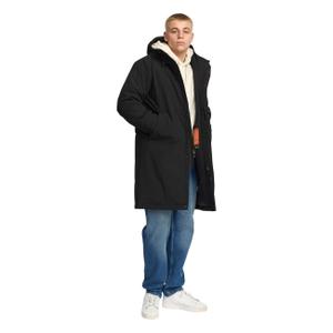 7873-black-parka-z-poliestru-z-zatrzaskami-revolution-czarny