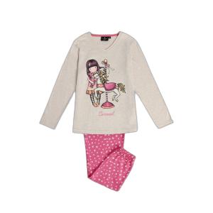 62409-0-000002-pizama-z-dlugim-rekawem-dla-dziewczynki-santoro-london-carousel-beige