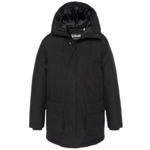 elder-black-podstawowa-parka-z-kapturem-schott-czarny