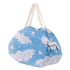kb2349shupjap-s477ha-torba-shupatto-japan-collection-hana-ni-tori-niebieski-bialy-l