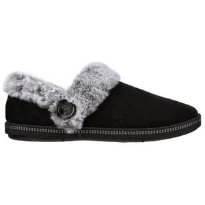 167219-blk-kapcie-damskie-skechers-cozy-campfire-fresh-toast-czarny