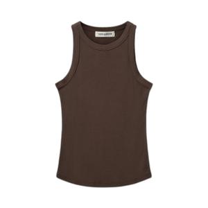 snos215-7129-damski-tank-top-sofie-schnoor-julliesw-brown-fudge