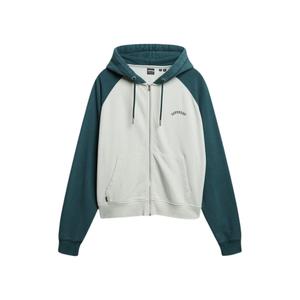 w2012287a-f1s-kurtka-dresowa-z-kapturem-zapinana-na-zamek-damska-z-rekawami-raglanowymi-superdry-logo-essential-bezowy-ciemny-zielen-sosnowa