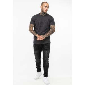 940005-1572-t-shirt-o-klasycznym-kroju-tapout-basic-antracyt-czarny