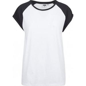 tb1913-01248-u-damski-t-shirt-w-duzych-rozmiarach-urban-classic-contrat-raglan-bialy-czarny